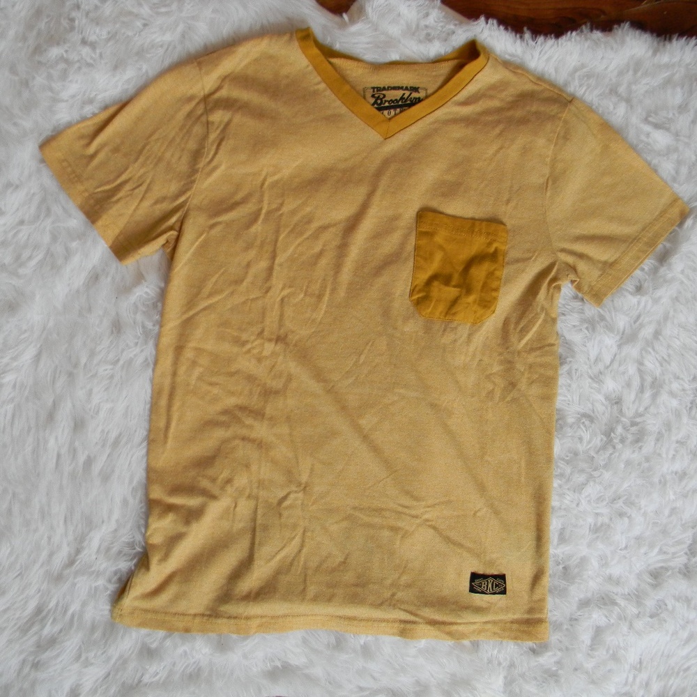 Yellow Brooklyn Cloth T Shirt